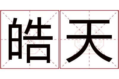 皓意思名字|皓字的含义和寓意